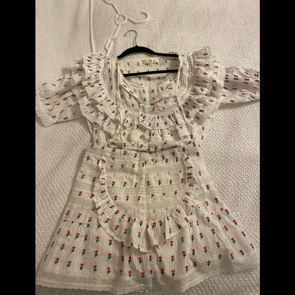 Love shack fancy skirt and top - Picture 2 of 3